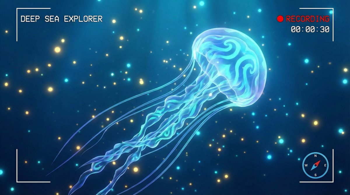 抖音风猎奇视频深海探秘